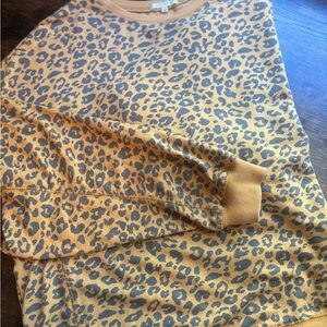 Leopard Print Sweatshirt